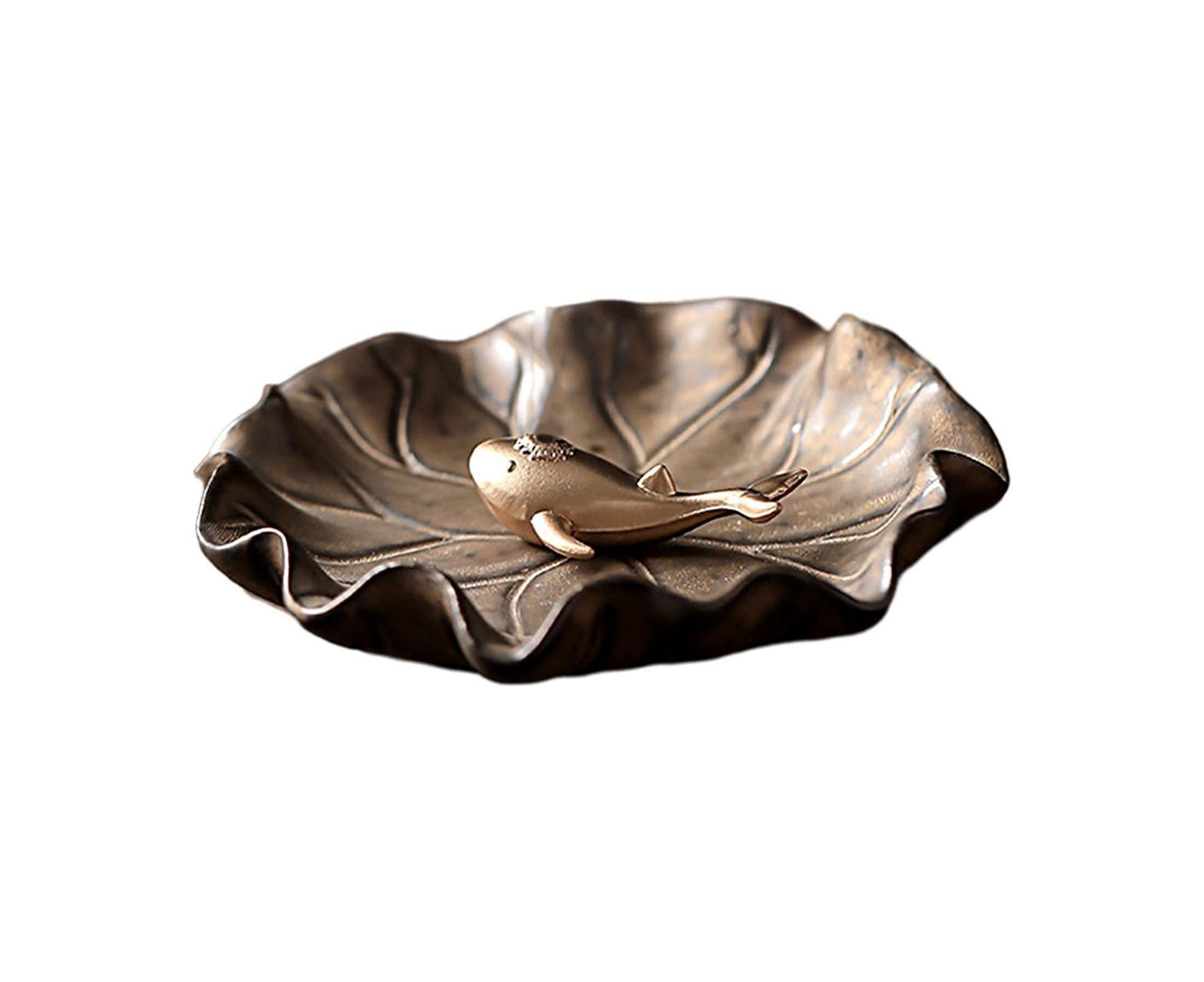 Lotus Leaf Mini Incense Holder for Teahouse-C V1263-JX-471