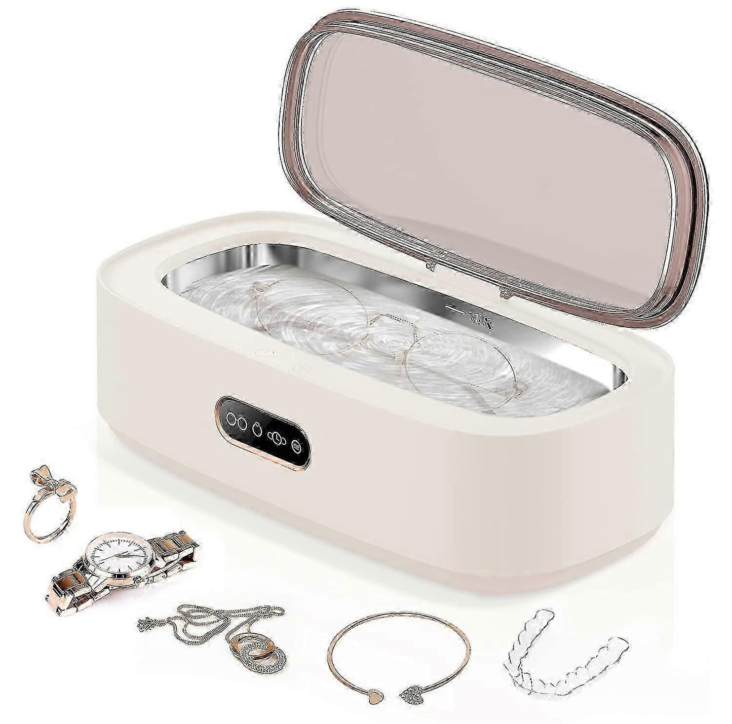 Professional Ultrasonic Jewelry, Watch & Eyeglass Cleaner Machine V1263-JX-4712