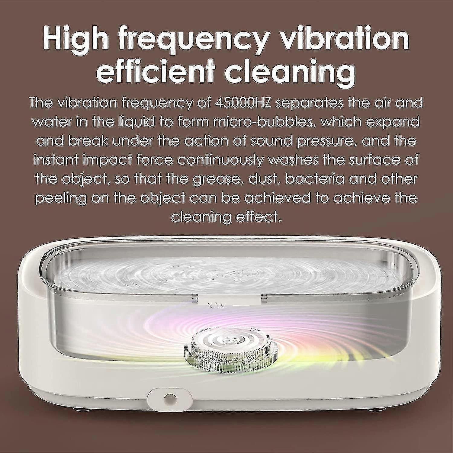 Professional Ultrasonic Jewelry, Watch & Eyeglass Cleaner Machine V1263-JX-4712