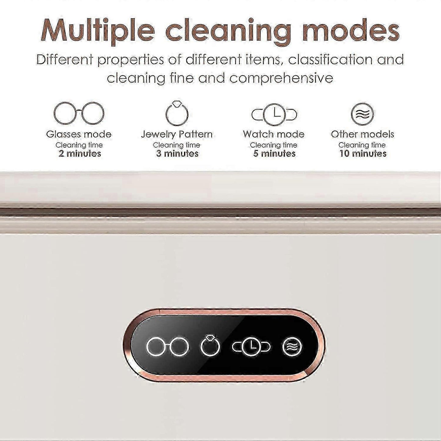 Professional Ultrasonic Jewelry, Watch & Eyeglass Cleaner Machine V1263-JX-4712