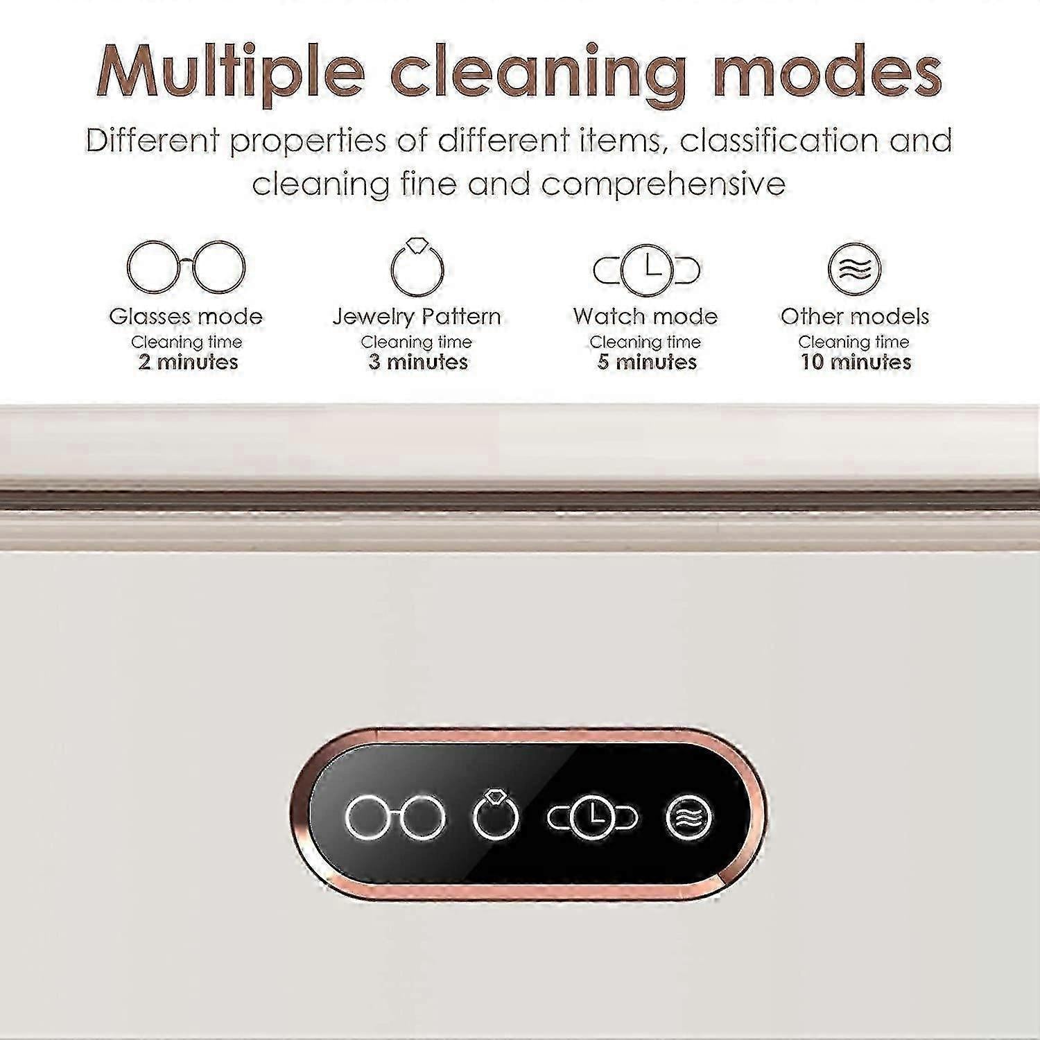 Professional Ultrasonic Jewelry, Watch & Eyeglass Cleaner Machine V1263-JX-4712