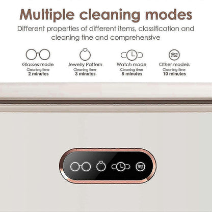 Professional Ultrasonic Jewelry, Watch & Eyeglass Cleaner Machine V1263-JX-4712
