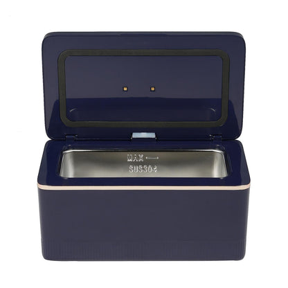 600ml Ultrasonic Jewelry Cleaner with UV Function, 43kHz Portable Machine V1263-JX-4713