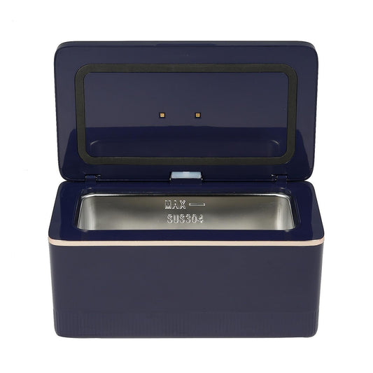 600ml Ultrasonic Jewelry Cleaner with UV Function, 43kHz Portable Machine V1263-JX-4713