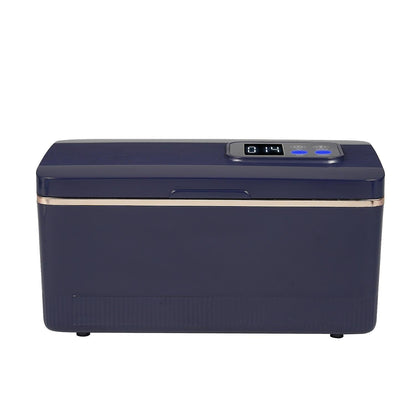 600ml Ultrasonic Jewelry Cleaner with UV Function, 43kHz Portable Machine V1263-JX-4713
