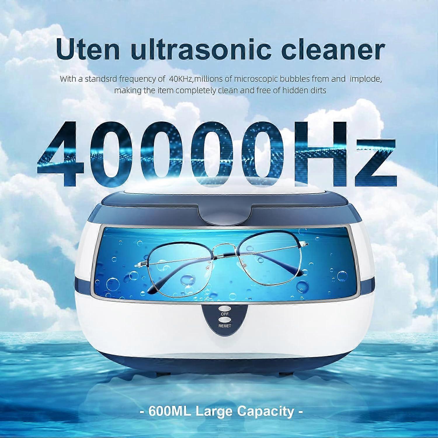 Uten Professional Ultrasonic Jewelry Cleaner with Watch Holder & Basket V1263-JX-4715
