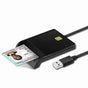 USB 2.0 Smart Chip ID SIM Card Reader, Portable USB ID Reader V1263-JX-4719