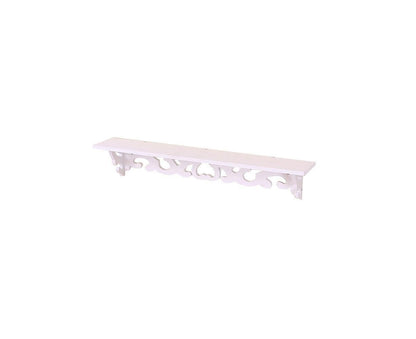 Modern White Floating Wall Mounted Display Storage Shelf Home Living Room Decor-White S V1263-JX-472