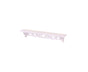 Modern White Floating Wall Mounted Display Storage Shelf Home Living Room Decor-White S V1263-JX-472
