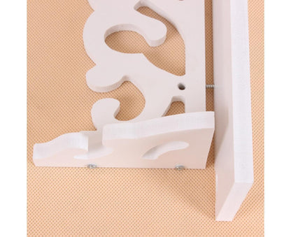 Modern White Floating Wall Mounted Display Storage Shelf Home Living Room Decor-White S V1263-JX-472
