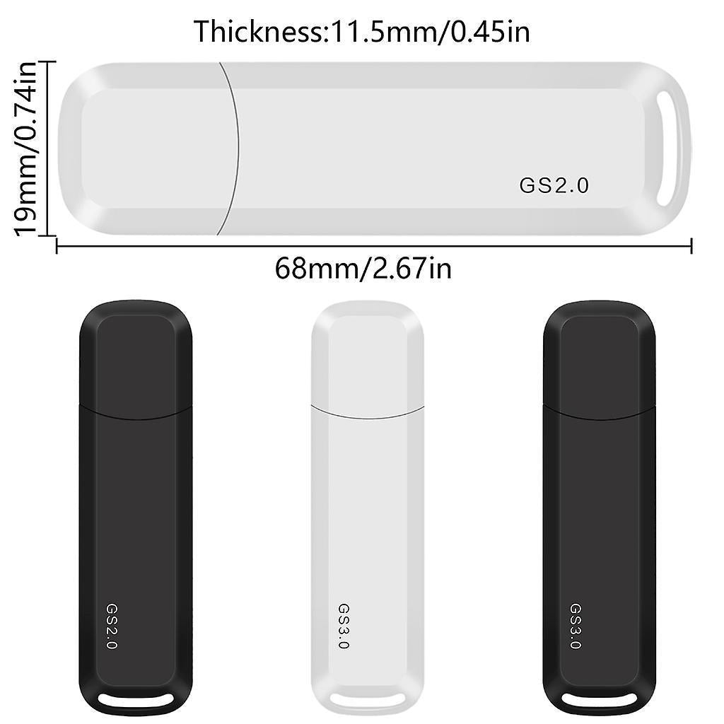 USB Memory Card Reader Adapter for SD TF Cards, for Phone and Computer V1263-JX-4726