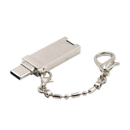 USB Memory Card Reader, Compact Memory Card Adapter for SD/TF/MS V1263-JX-4728