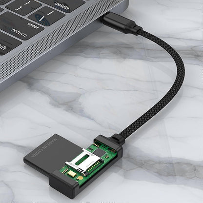2-in-1 USB & USB-C TF/SD Card Reader Adapter for Laptop, Phone, Tablet V1263-JX-4733