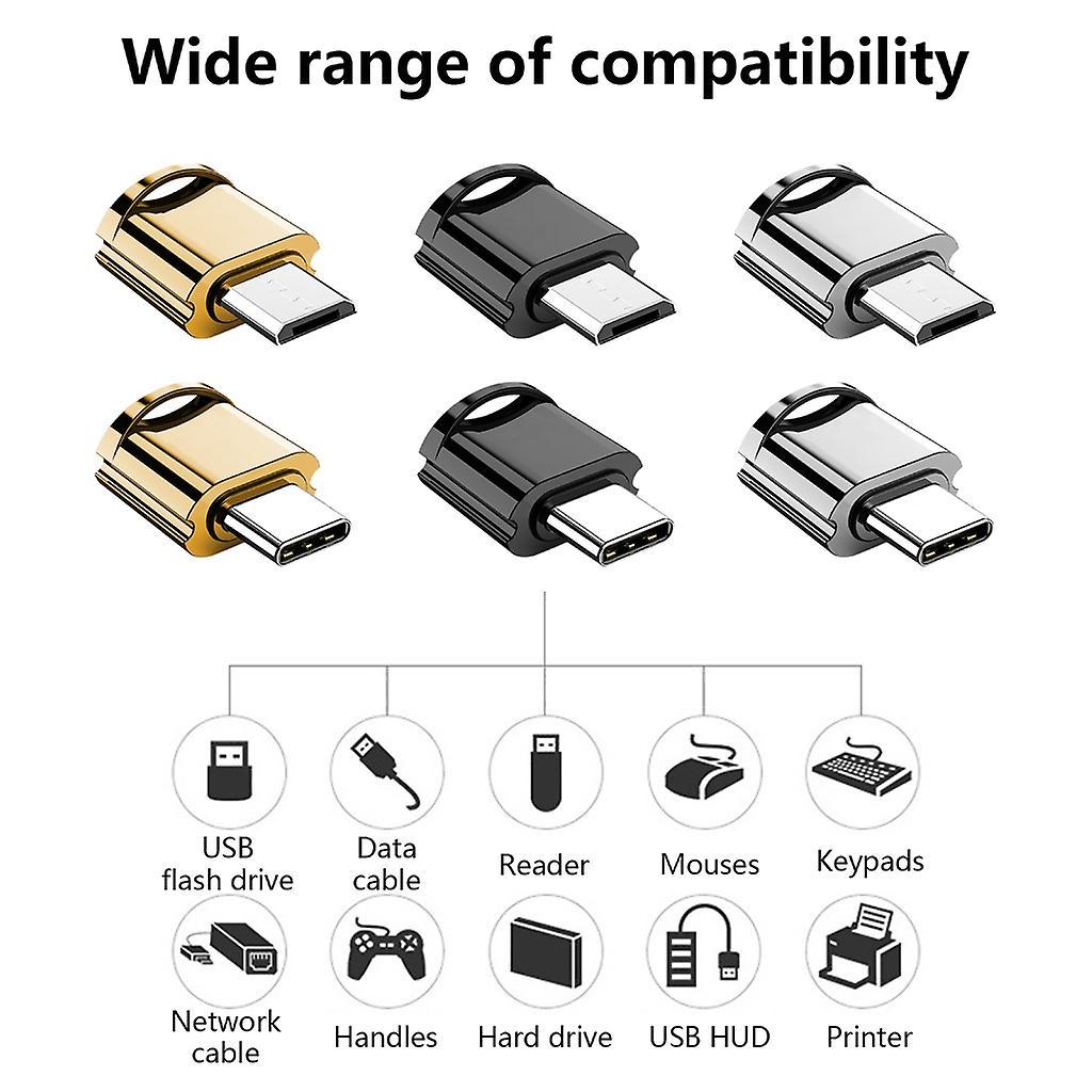 Micro USB OTG Memory Card Reader, Fast TF Card Adapter for Phone or Tablet V1263-JX-4738