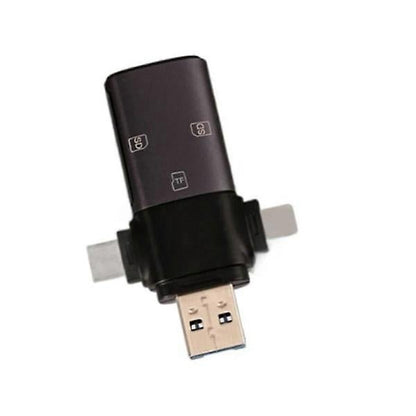 3-in-1 USB-C+USB3.0+SD Card Reader, Multi Card Adapter for Phones and Laptops V1263-JX-4739