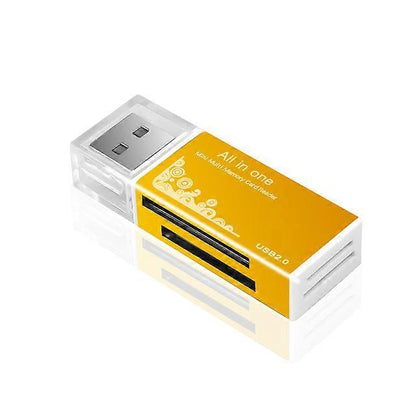 All-in-1 Memory Card Reader USB Adapter for SD/TF/MS/CF V1263-JX-4745