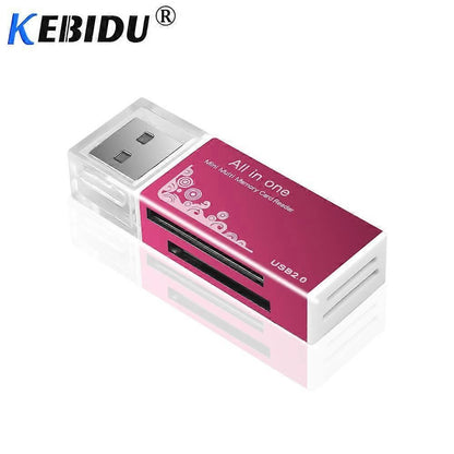 All-in-1 Memory Card Reader USB Adapter for SD/TF/MS/CF V1263-JX-4745