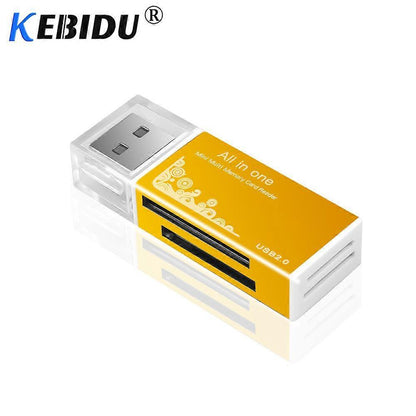 All-in-1 Memory Card Reader USB Adapter for SD/TF/MS/CF V1263-JX-4745