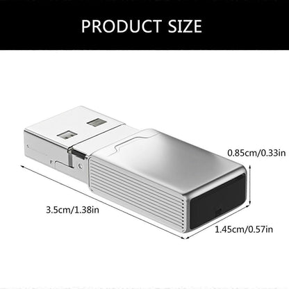 2-in-1 8pin USB Memory Card Reader for Phone/Pad, Silver Optional V1263-JX-4747