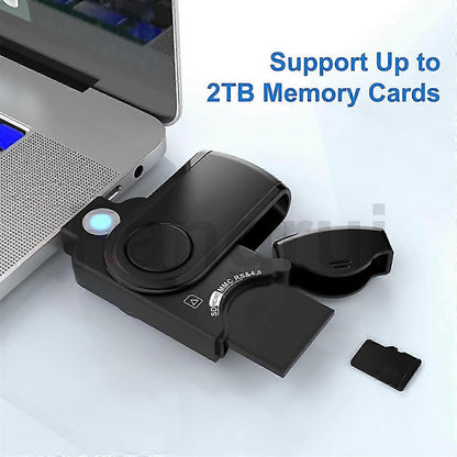 USB 3.0 OTG Card Reader, Micro SD TF Memory Adapter for Android V1263-JX-4749