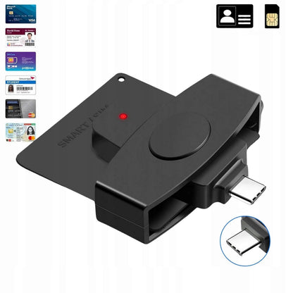 Driver Card Reader USB Adapter, Plug & Play ID/Access Cards V1263-JX-4752