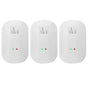 3pcs Air Purifier for Home Bedroom, Compact Plug-in Air Purifiers Set V1263-JX-4757