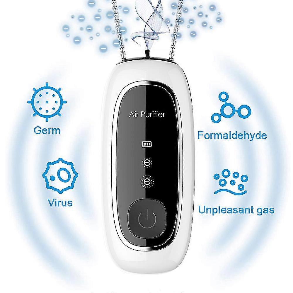 Portable Hanging Neck Air Purifier, Outdoor Personal Ionizer V1263-JX-4762