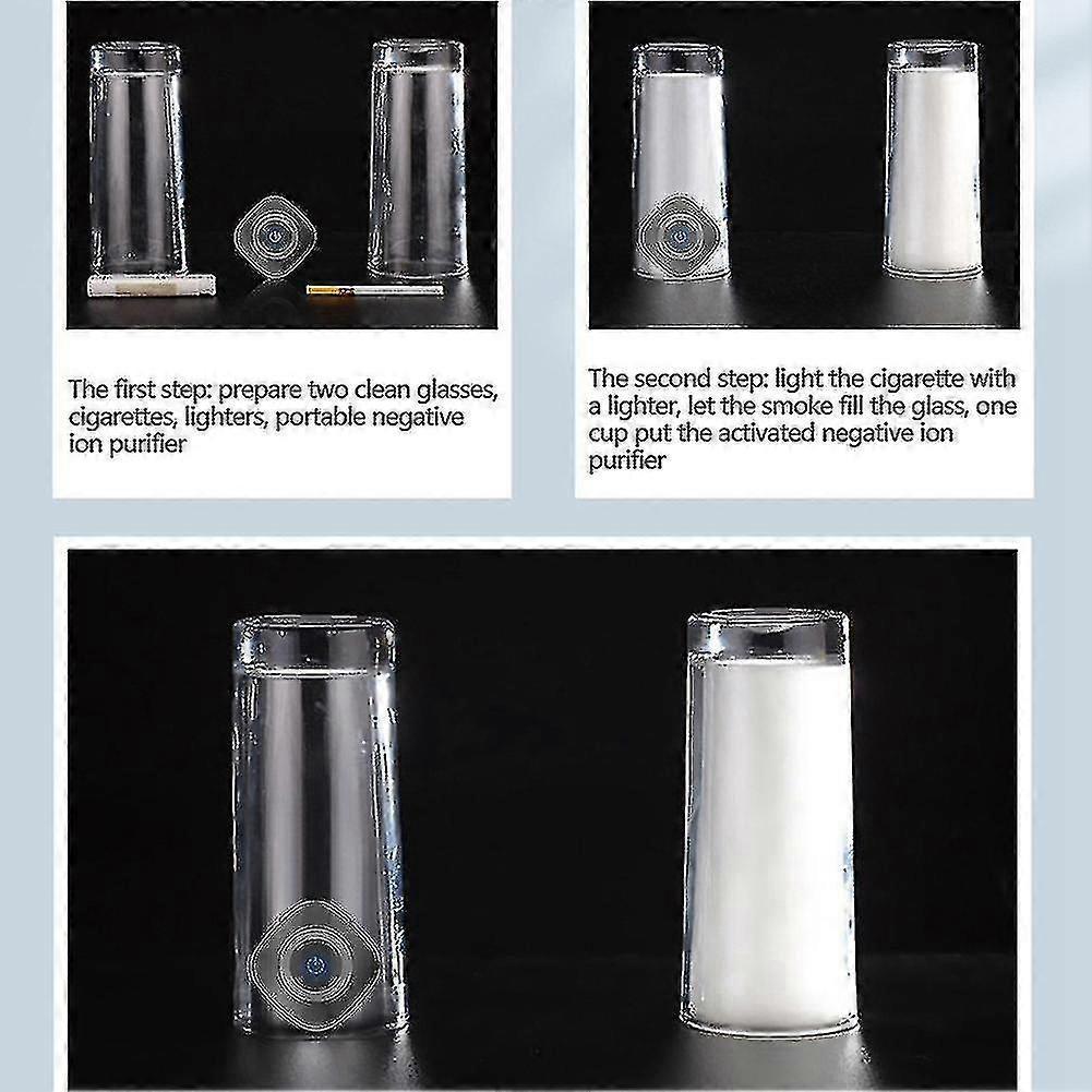 Wearable Air Purifier Necklace, Portable Home & Travel Ionizer V1263-JX-4768