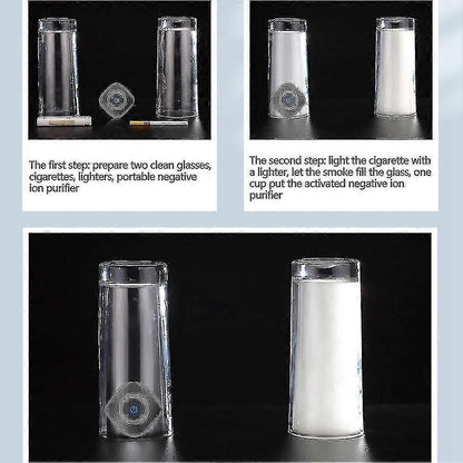 Wearable Air Purifier Necklace, Portable Home & Travel Ionizer V1263-JX-4768