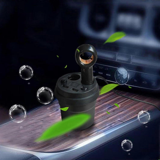 Ionic Air Purifier for Car & Room, Compact Odor Eliminator with Filter System V1263-JX-4770