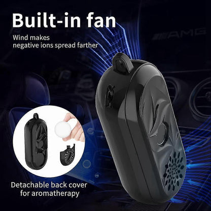 Wearable Personal Air Purifier Necklace, Compact Air Cleaner for Travel V1263-JX-4777