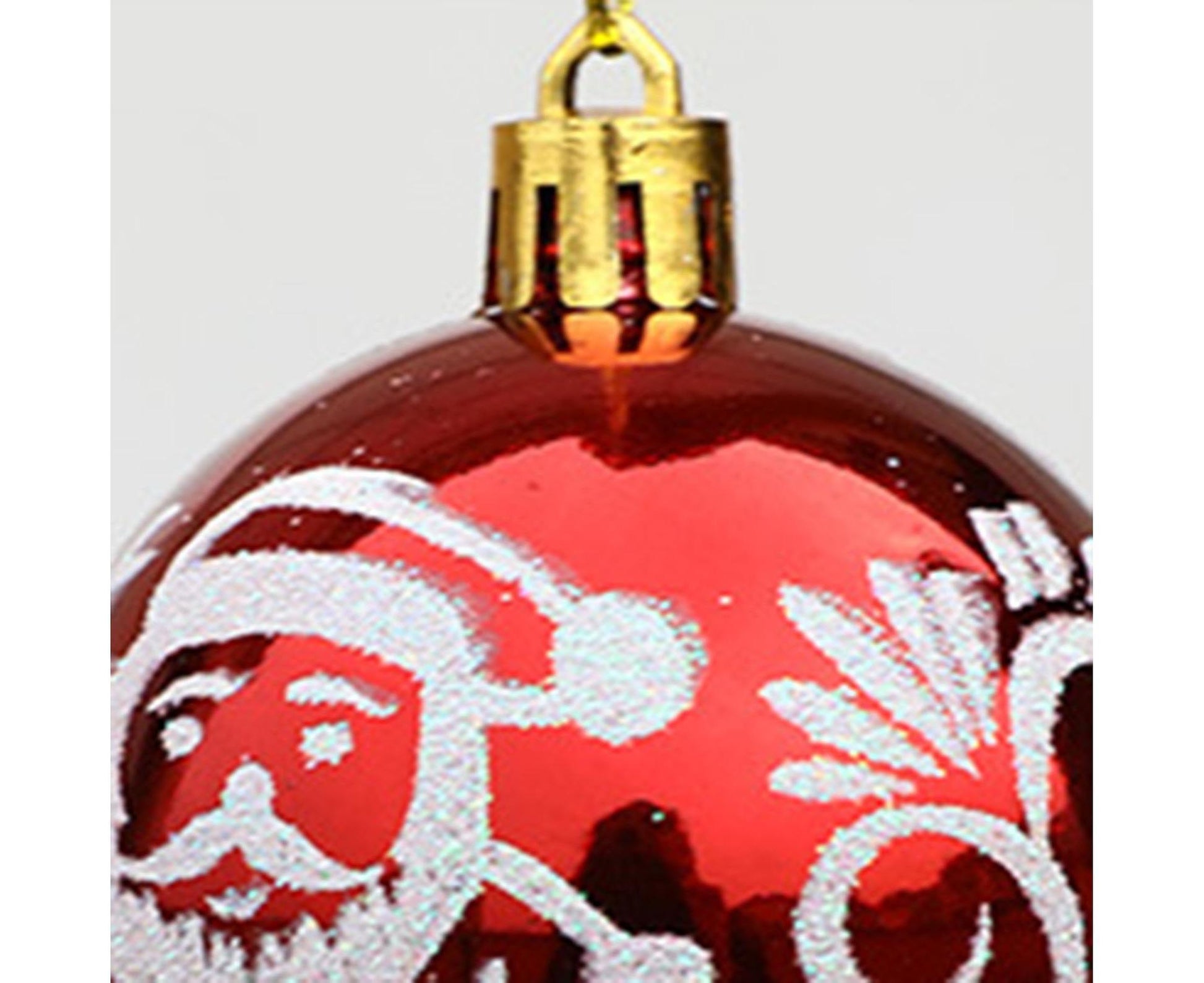 Christmas Ball Pendant for Christmas-Red V1263-JX-478