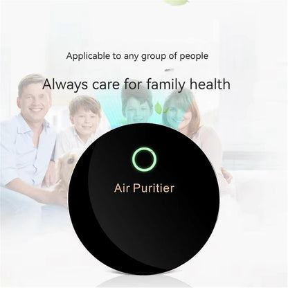 USB Rechargeable Small Air Purifier for Desk & Car, Compact Air Cleaner V1263-JX-4783