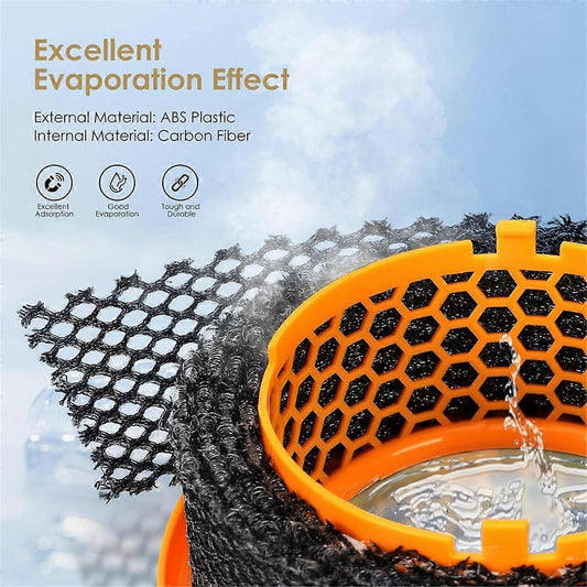 Carbon Fiber Filter Replacement for Air Purifier, Evaporator Type V1263-JX-4785