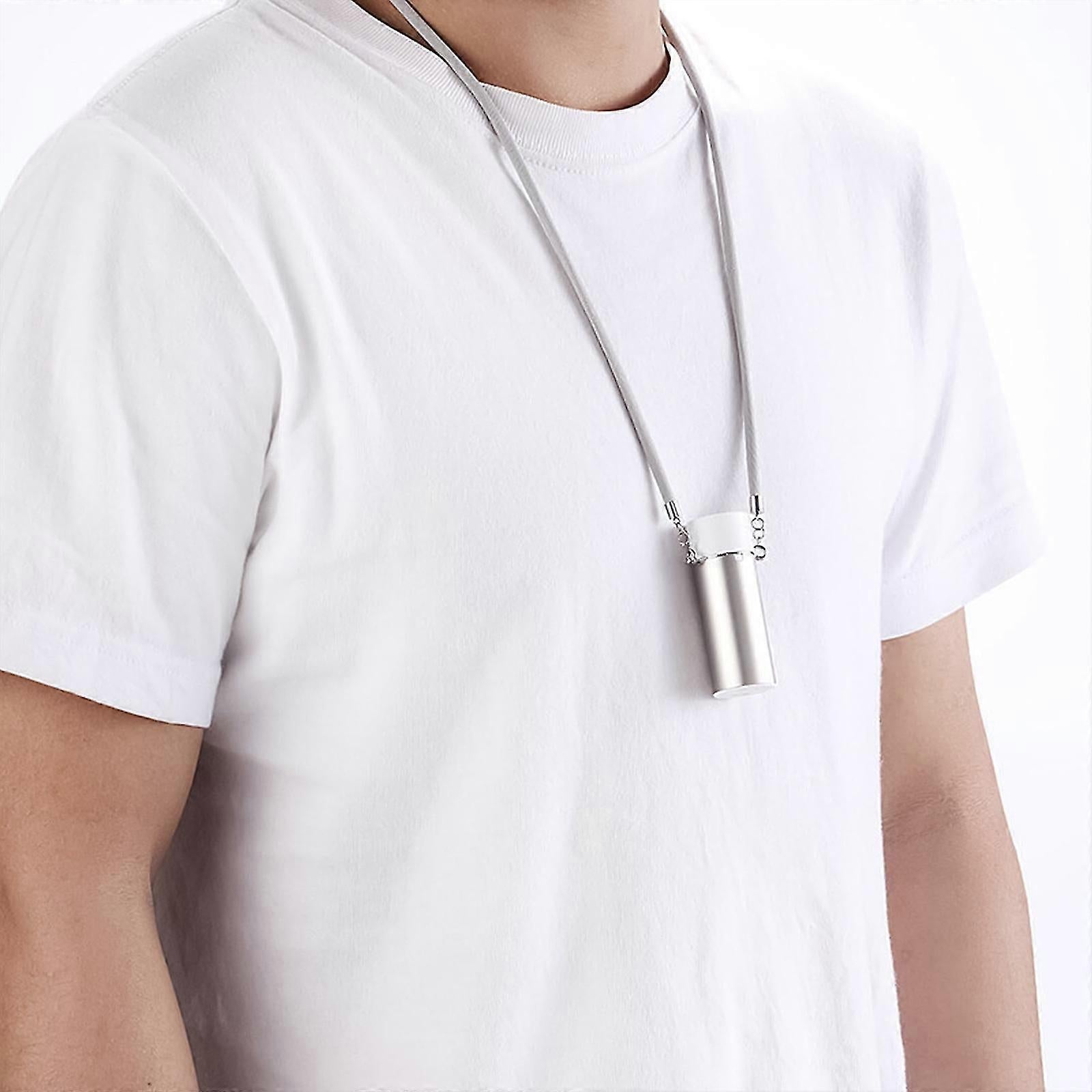 Air Purifier Necklace Rechargeable Personal Mini Wearable Travel Ionizer No Static V1263-JX-4787