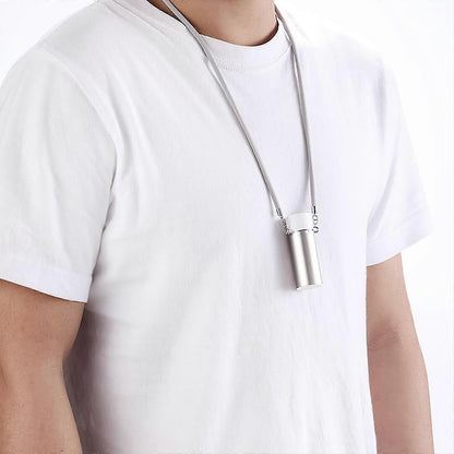 Air Purifier Necklace Rechargeable Personal Mini Wearable Travel Ionizer No Static V1263-JX-4787