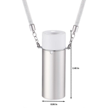 Air Purifier Necklace Rechargeable Personal Mini Wearable Travel Ionizer No Static V1263-JX-4787