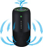 Air Purifier with Filter Removes Smoke Dust for Car & Office Use - Black V1263-JX-4789