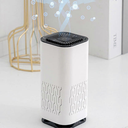 Car Air Purifier Ionizer with Filter | Small Negative Ion Generator for Car Use V1263-JX-4792