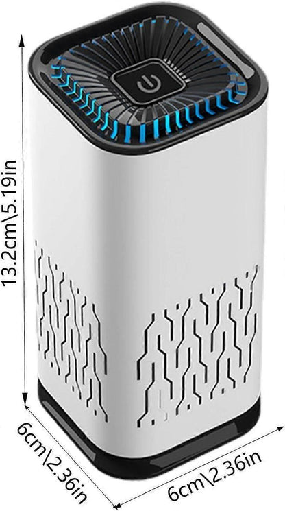 Car Air Purifier Ionizer with Filter | Small Negative Ion Generator for Car Use V1263-JX-4792