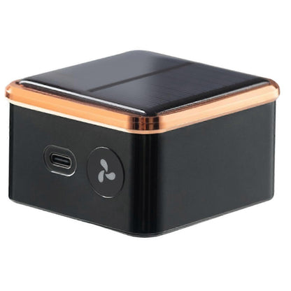 Solar Car Air Purifier USB Oxygen Cleaner with Ion Generator Compact Design V1263-JX-4793