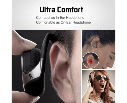 Bluetooth Headphones - Wrap Around Head - Foldable Sports Wireless Headset with Mic V1263-JX-48