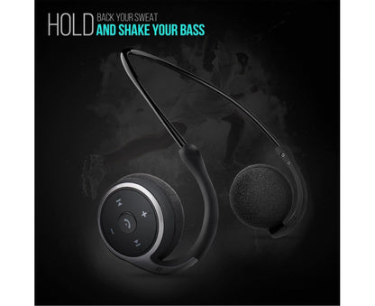 Bluetooth Headphones - Wrap Around Head - Foldable Sports Wireless Headset with Mic V1263-JX-48