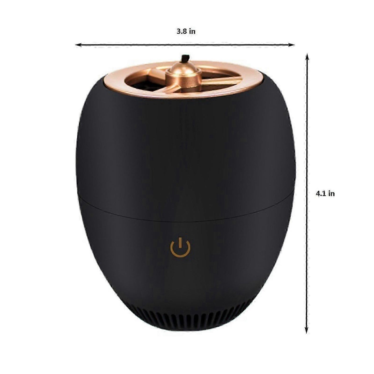 Car Air Purifier USB Ionic Deodorizer - Removes Smoke, Pet & Food Odor V1263-JX-4800