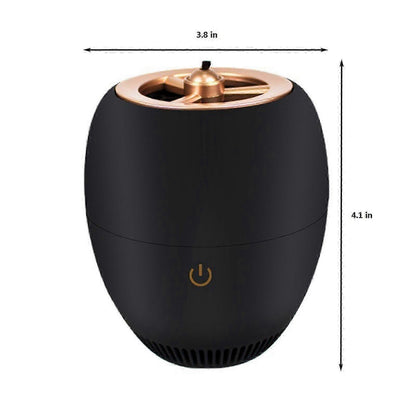 Car Air Purifier USB Ionic Deodorizer - Removes Smoke, Pet & Food Odor V1263-JX-4800