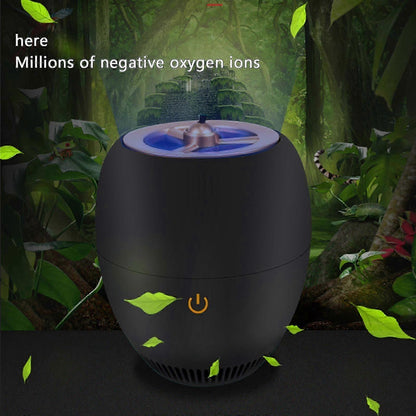 Car Air Purifier USB Ionic Deodorizer - Removes Smoke, Pet & Food Odor V1263-JX-4800