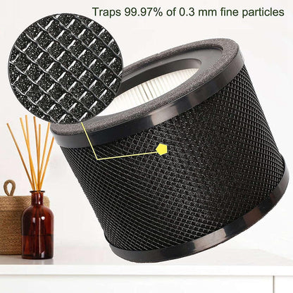HEPA Filter for AP001/VAEE014 Air Purifier with Activated Carbon Filter V1263-JX-4808