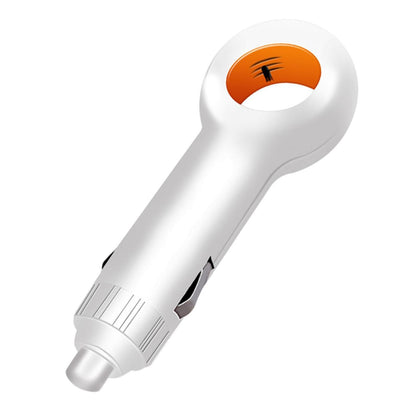 Mini Car Air Purifier with Negative Ion Filter - White Vehicle Model V1263-JX-4809