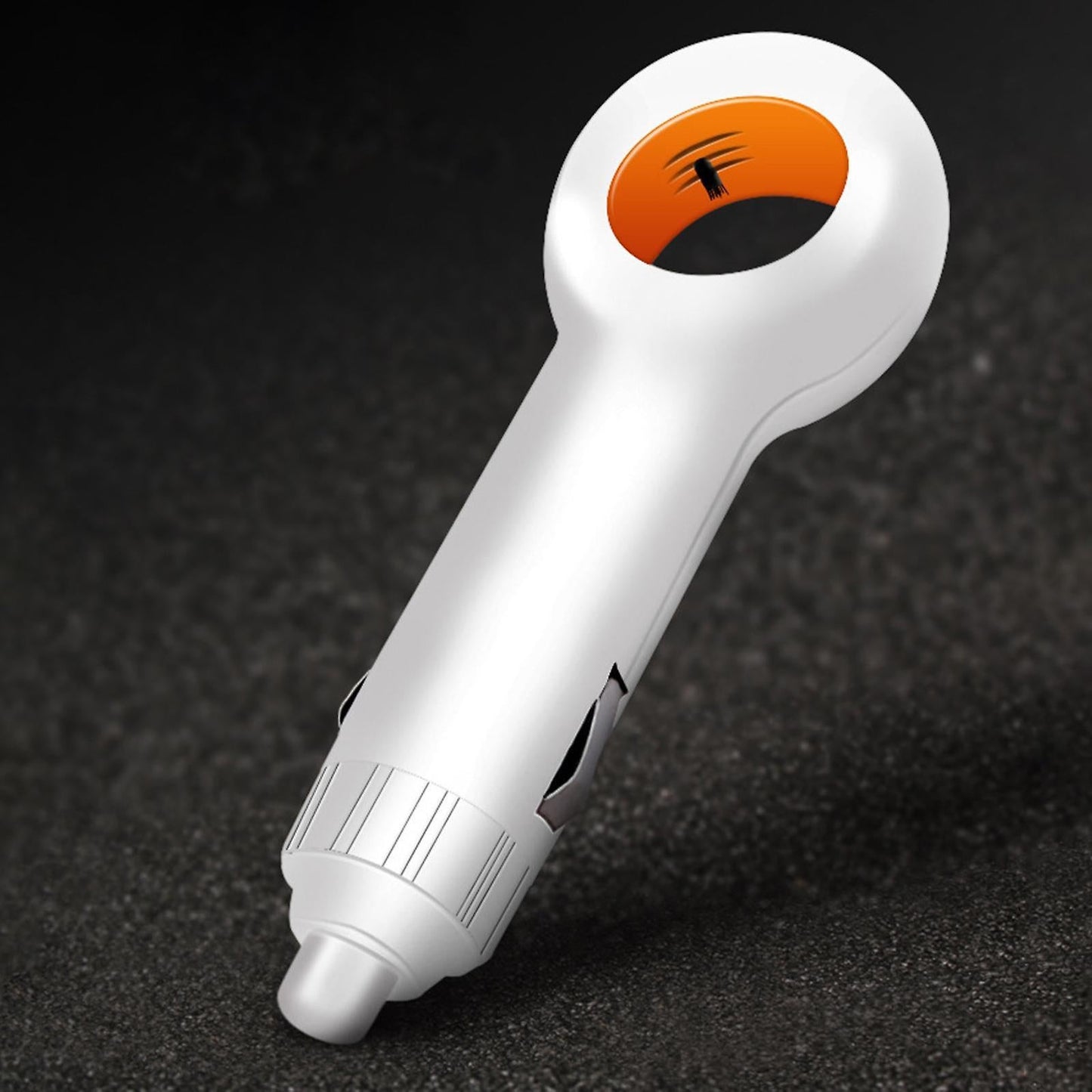 Mini Car Air Purifier with Negative Ion Filter - White Vehicle Model V1263-JX-4809