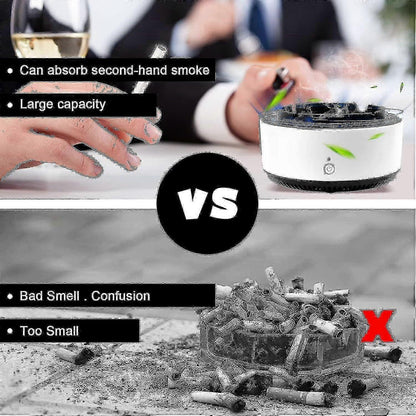 Smokeless Ashtray Air Purifier with Negative Ion for Car & Home Use V1263-JX-4811